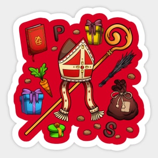 Saint Nicholas Elements Sticker